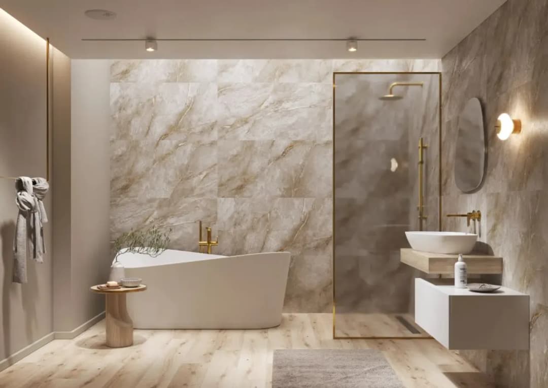 Matowe czy błyszczące płytki w łazience - praktyczny poradnik wyboru