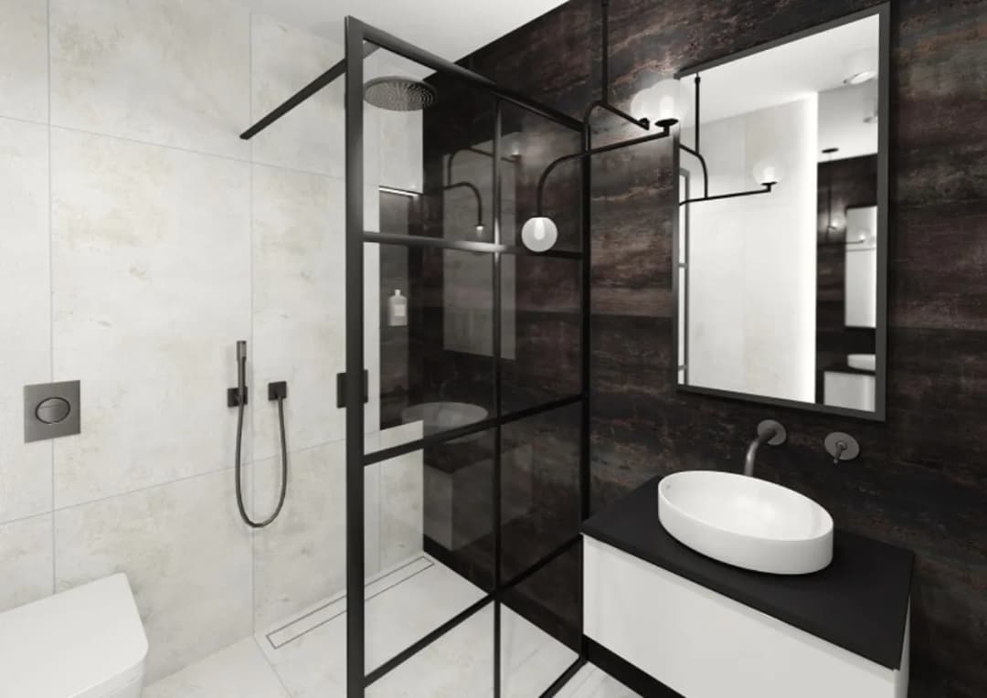 Jak urządzić małą łazienkę z prysznicem w bloku: 10 sprawdzonych aranżacji