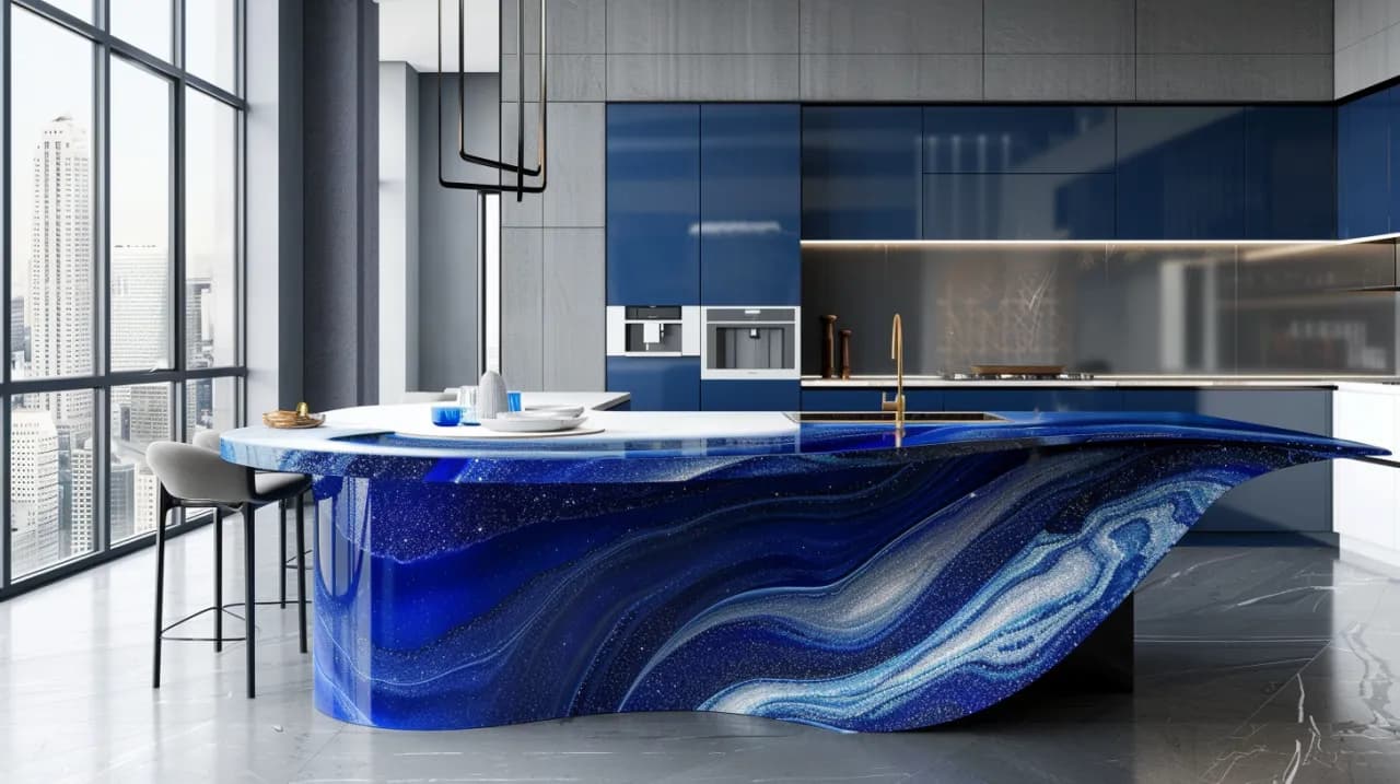 Blaty z żywicą epoksydową – Trendy 2025 i najnowsze inspiracje w aranżacji