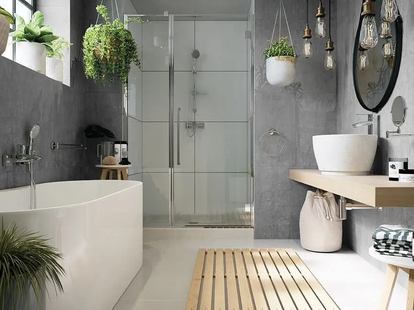 Najlepsze dodatki do szarej łazienki: inspiracje i praktyczne porady