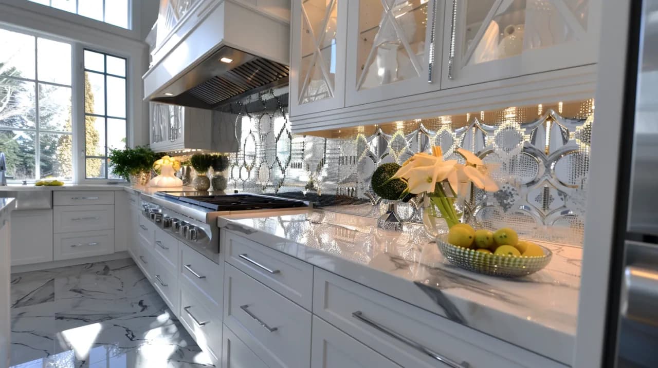 Kafelki lustrzane do kuchni – Nowoczesne rozwiązania i trendy