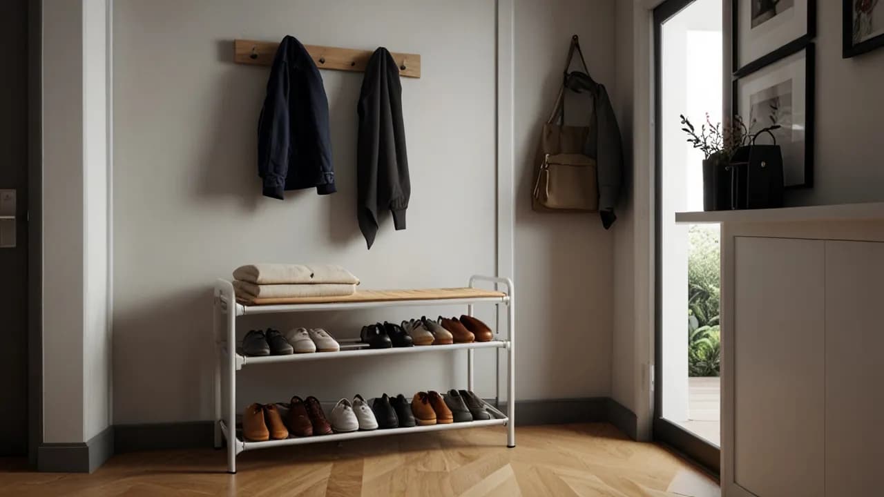 Szafka na buty składana – Praktyczne rozwiązania do przedpokoju i estetyka