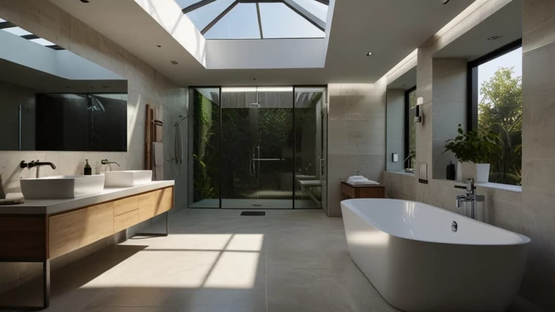 Łazienka z dużym oknem – Projektowanie, aranżacja i jak maksymalnie wykorzystać światło