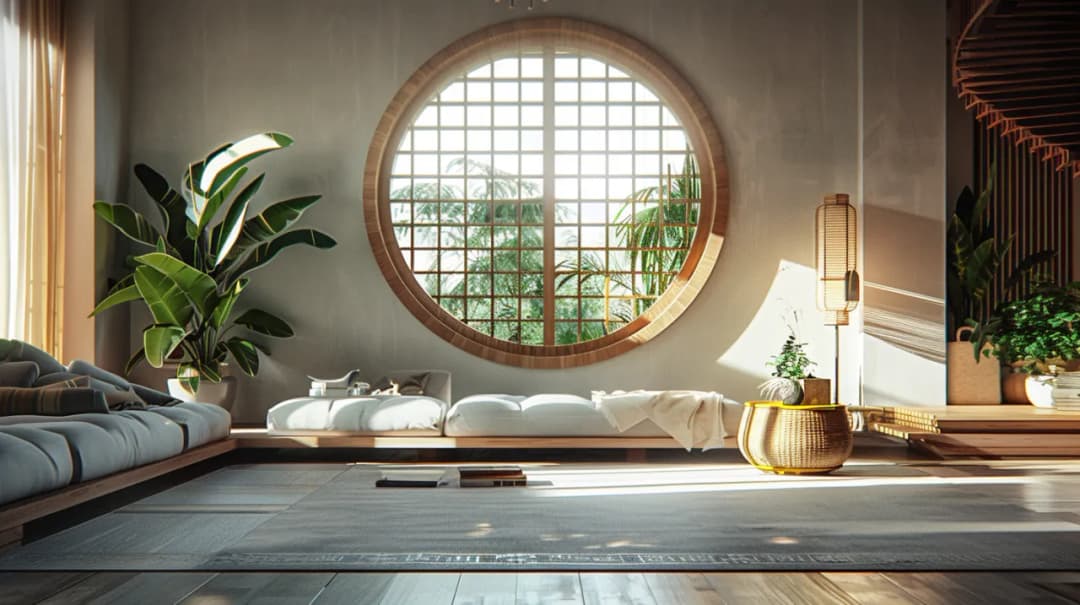 Okrągłe okno – Design, zastosowanie i możliwości aranżacyjne w różnych stylach