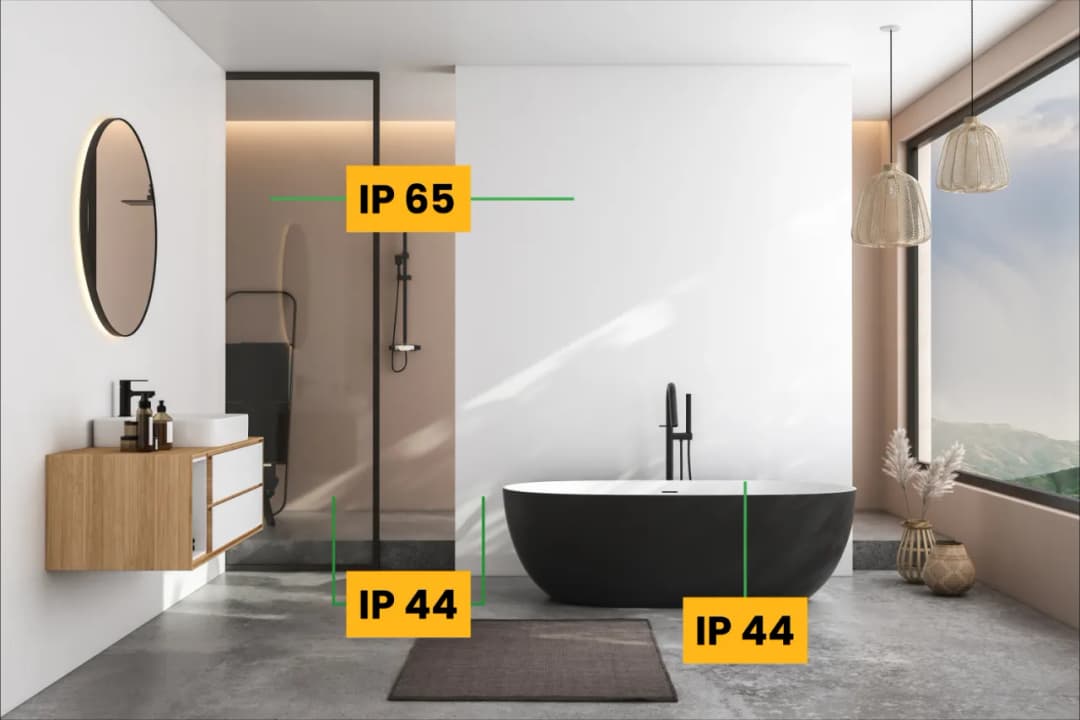 Najlepsze miejsce na włącznik światła do łazienki - 5 zasad bezpieczeństwa