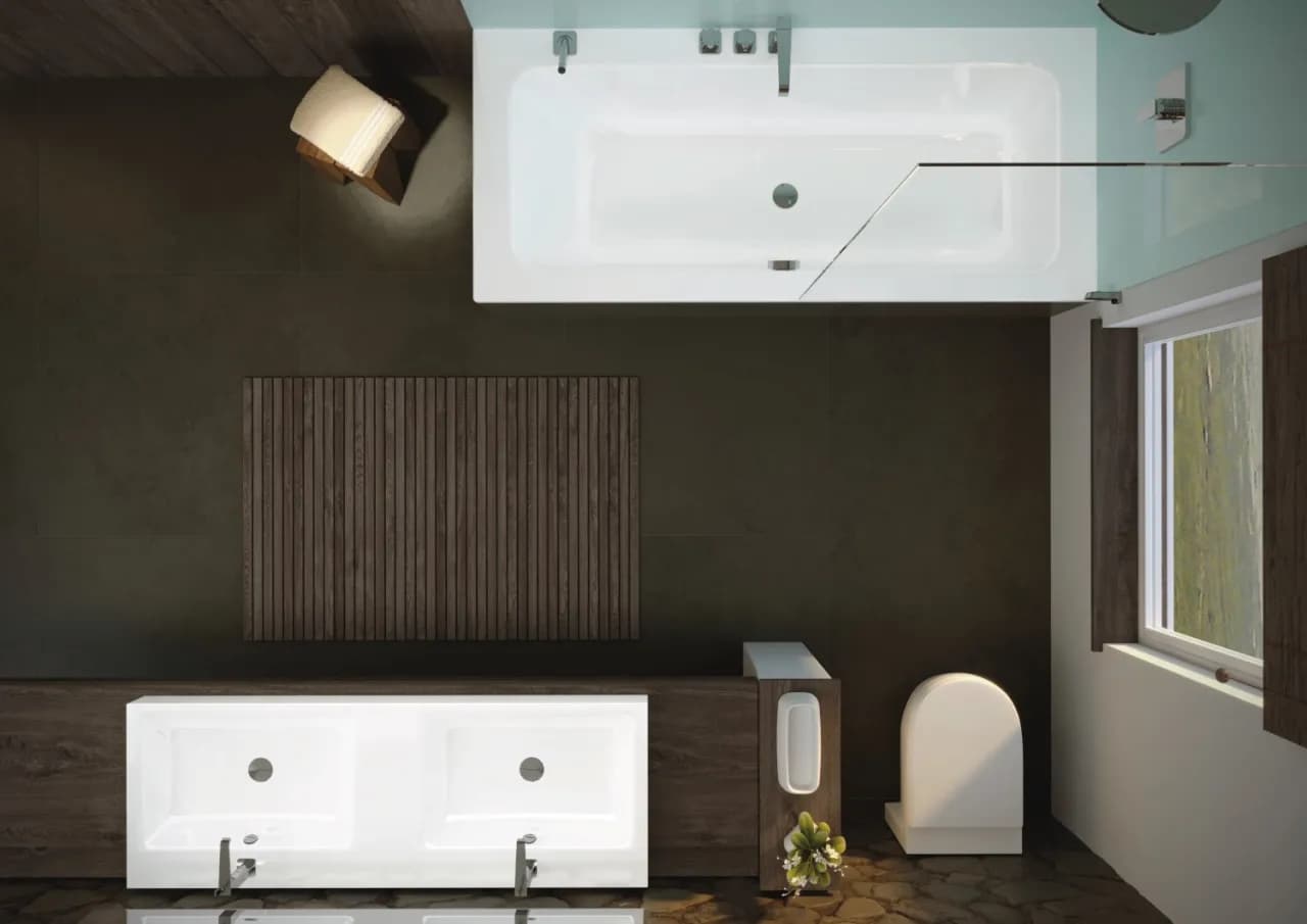 Jak tanio wykończyć łazienkę bez płytek: 8 skutecznych sposobów