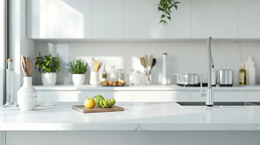 Konglomerat biały – Idealny materiał do kuchni – Zastosowanie i wskazówki