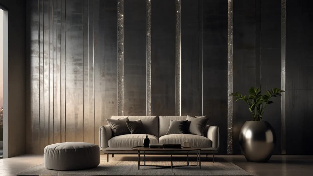 Srebrne listwy na ścianę – Stylowe wykończenie wnętrz i nowoczesne rozwiązania