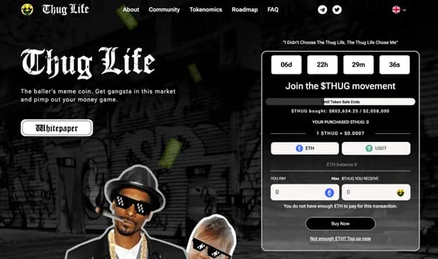 Thug: Opinie ekspertów na temat potencjału inwestycyjnego tokenu $THUG